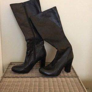 Born Leather Boots, 3” heels